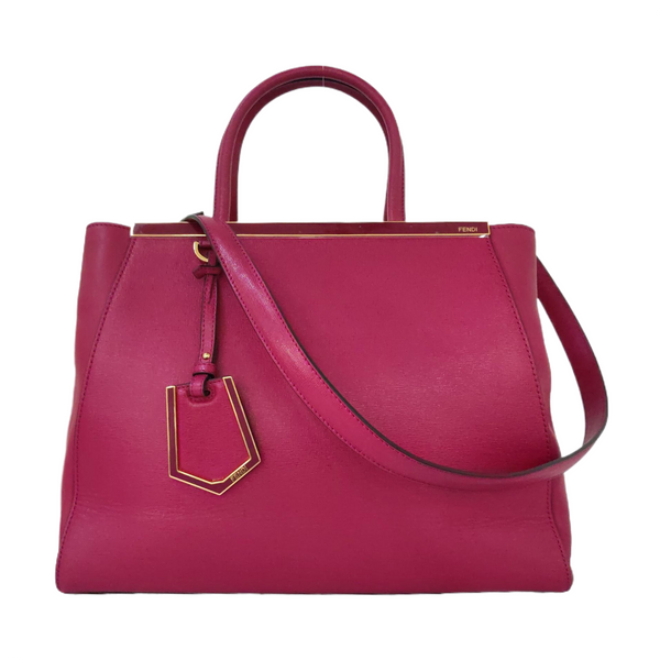 2 Jours Medium Calfskin Purple