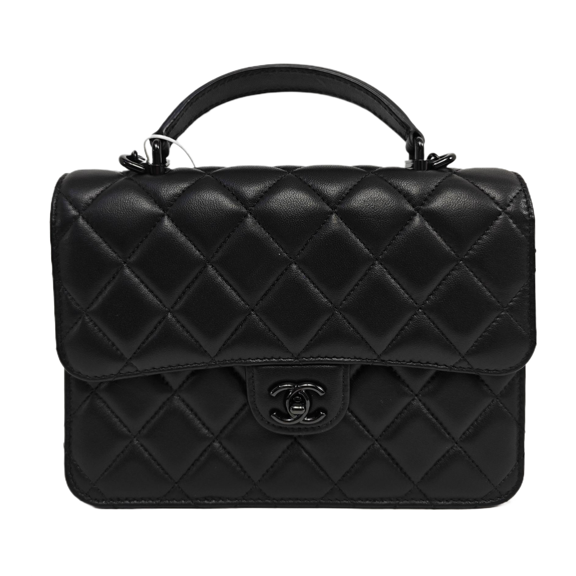 CLASSIC FLAP Mini Quilted Lambskin Black