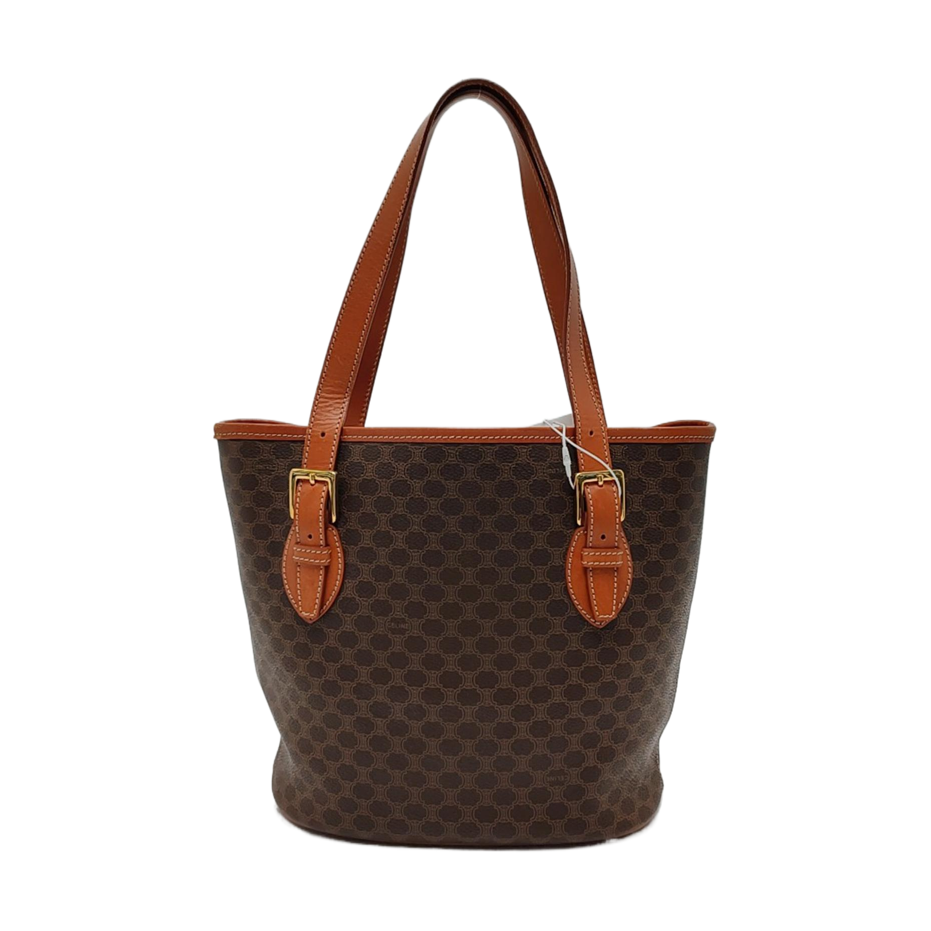 MACADAM TOTE Coated Canvas Brown