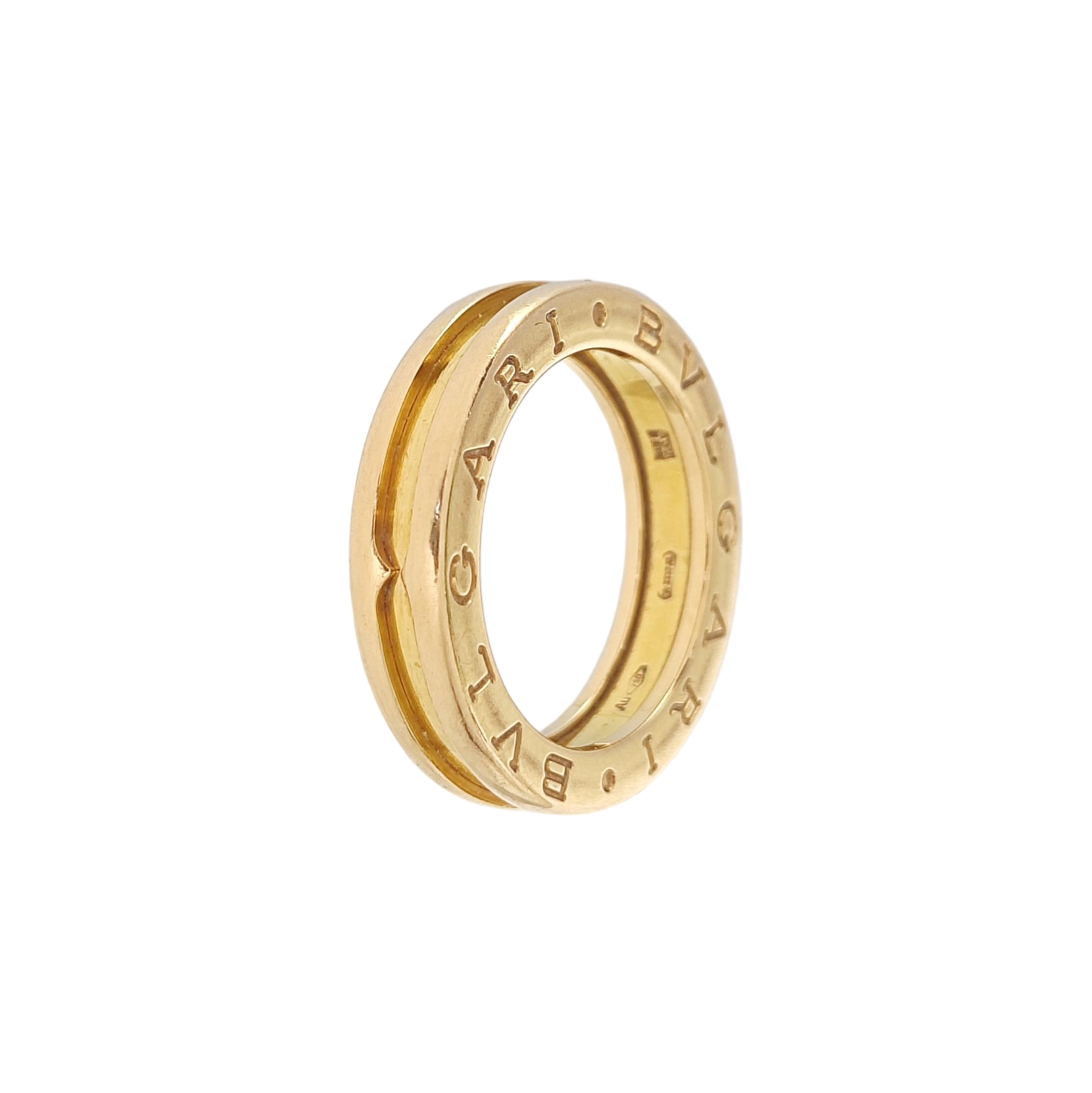 B.ZERO1 18k Rose Gold Ring EU 51