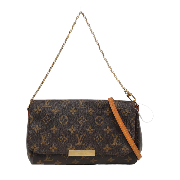 FAVORITE PM Monogram Coated Canvas Brown