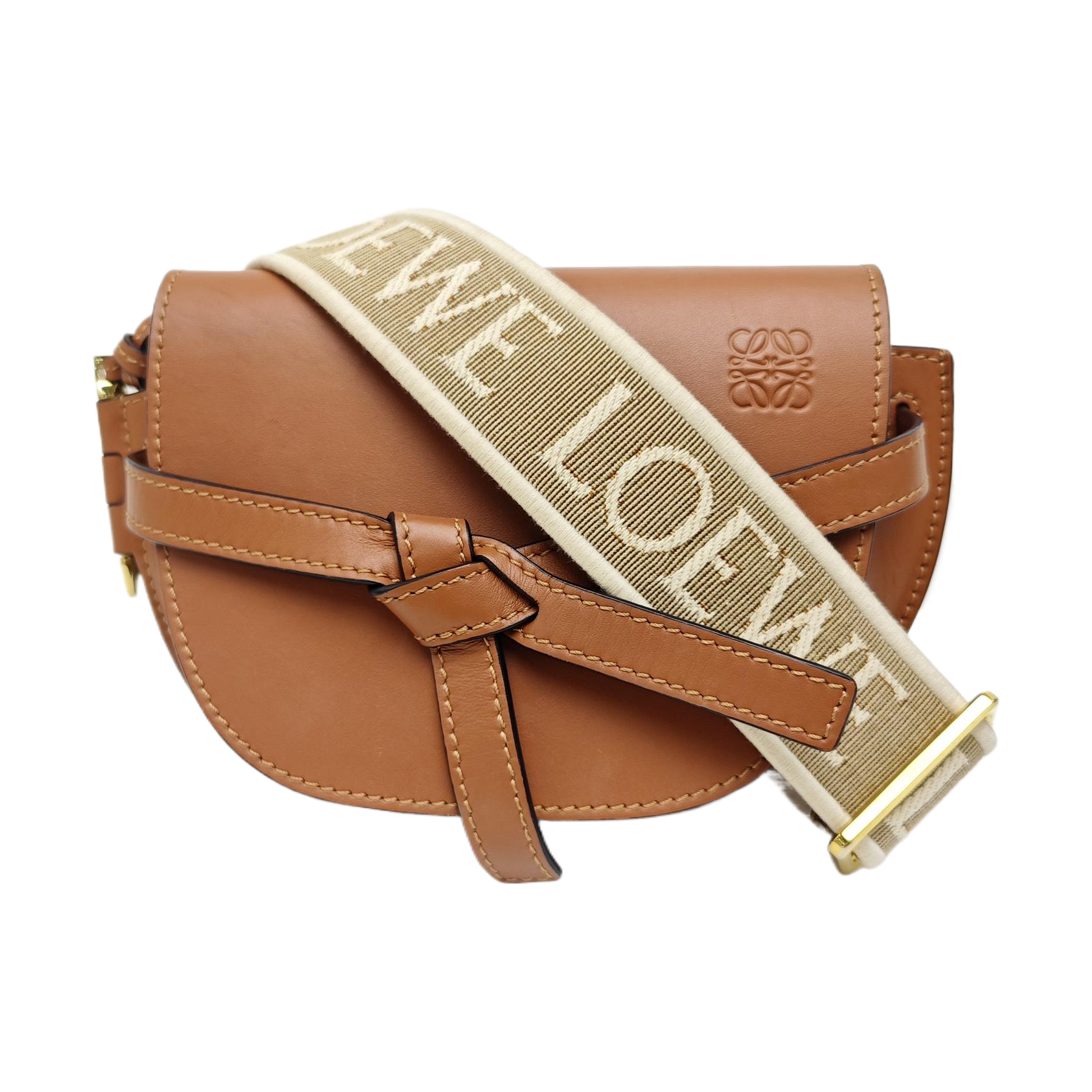 Gate Mini Calfskin Brown