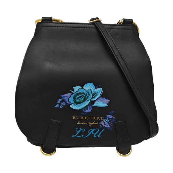 Calfskin Shoulder Bag Black