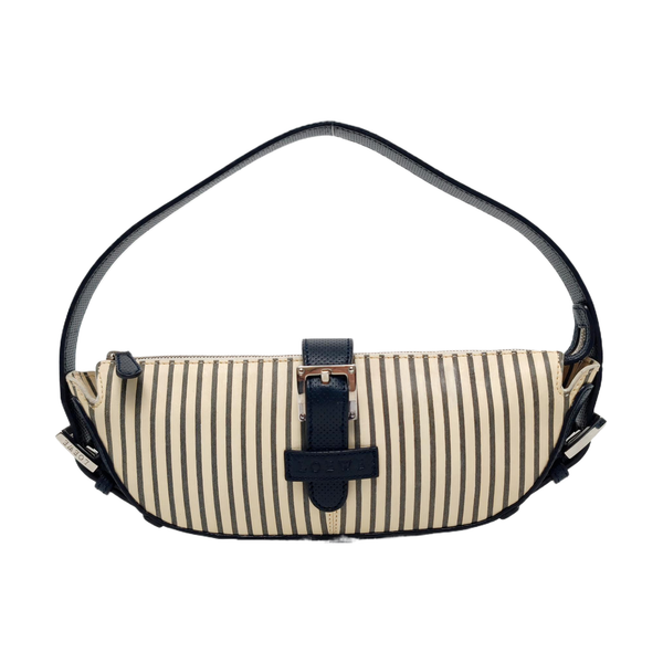 Calfskin Top Handle Bag Beige