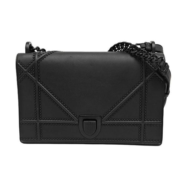 Diorama Medium Calfskin Black