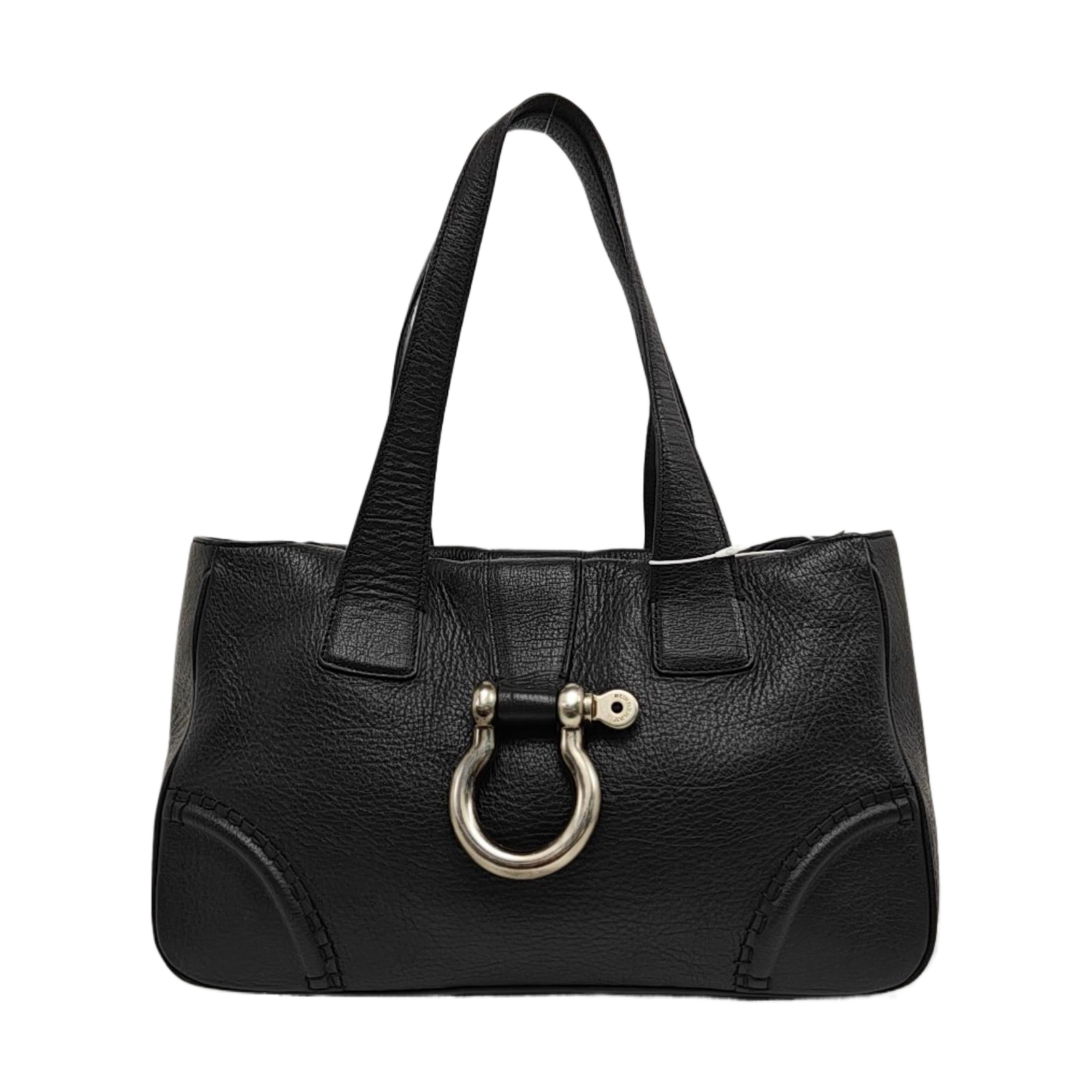 Leather Tote Bag Black