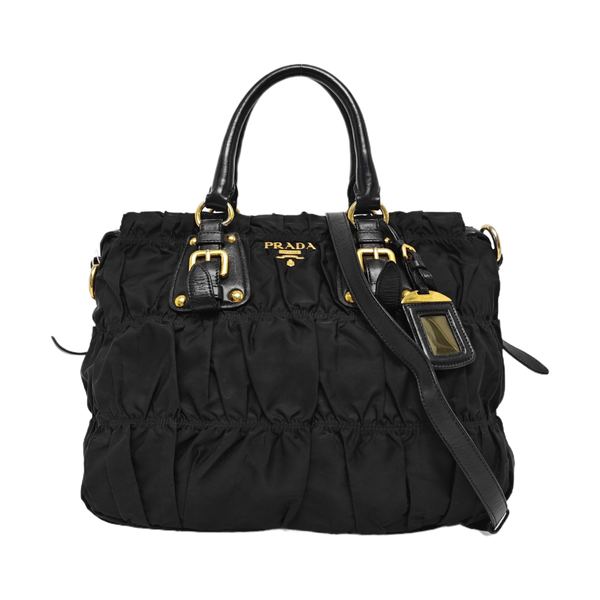 Gaufre Nylon Black