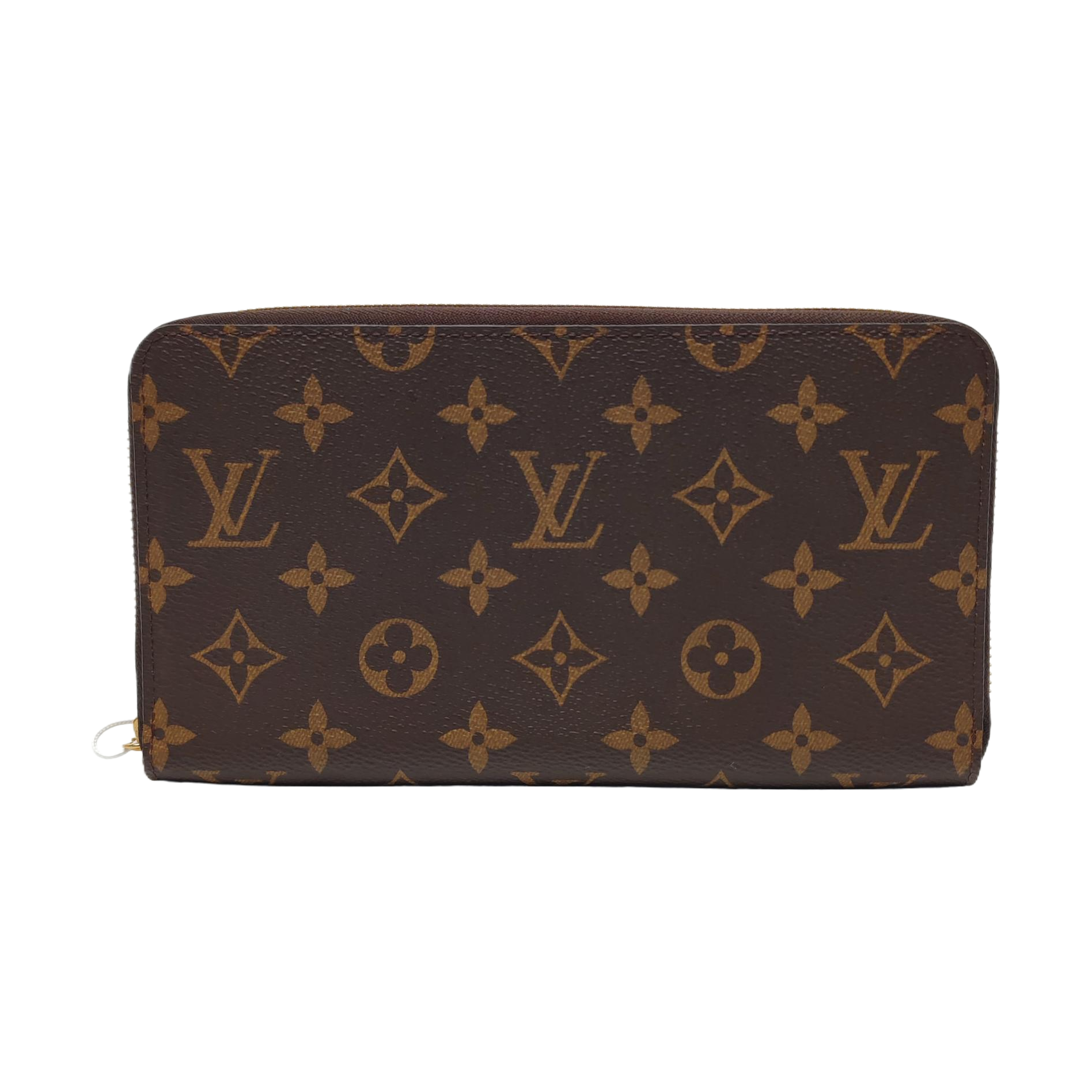 ZIPPY Monogram Coated Canvas Brown Wallet