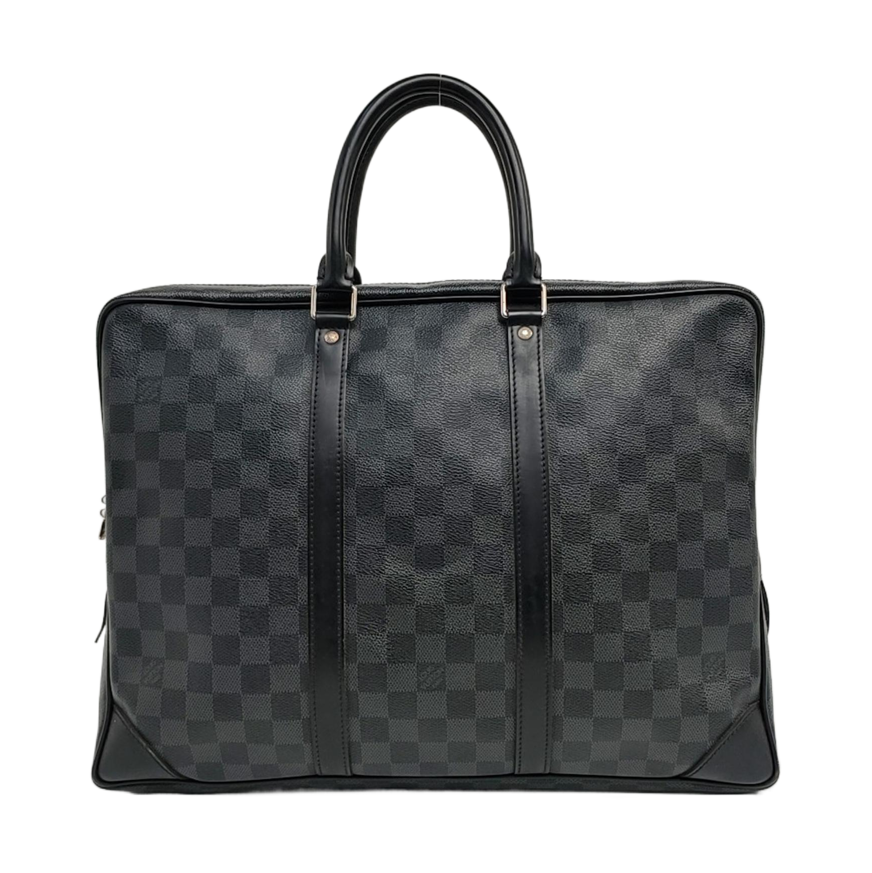 PORTE-DOCUMENTS Damier Graphite Coated Canvas Gray