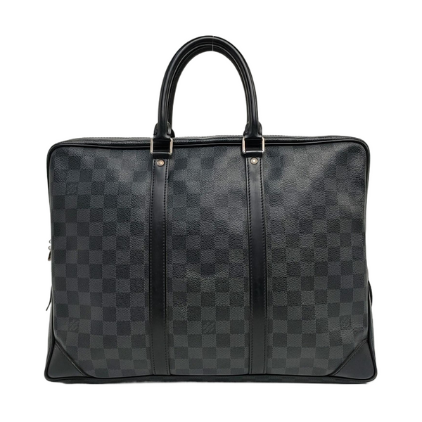 PORTE-DOCUMENTS Damier Graphite Coated Canvas Gray