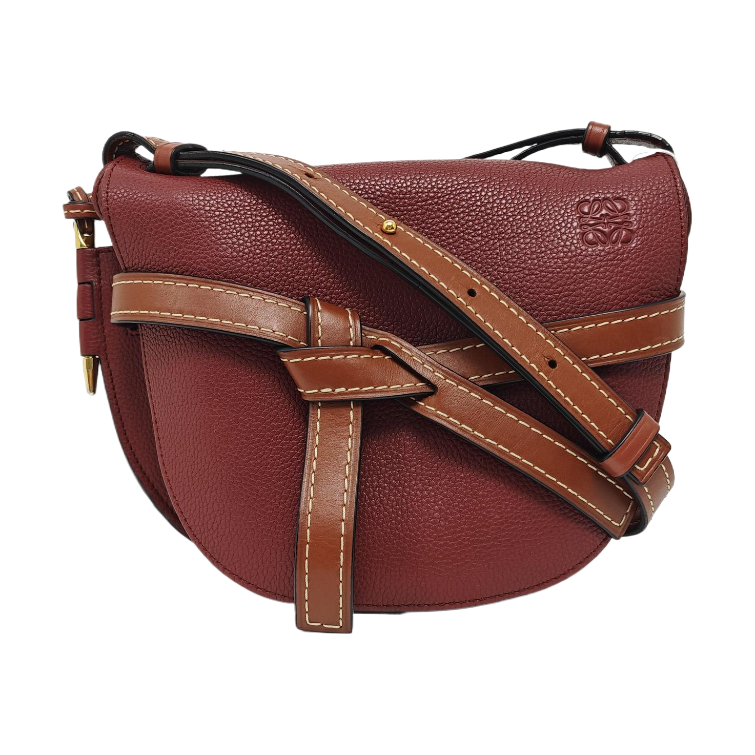 Gate Small Calfskin Red