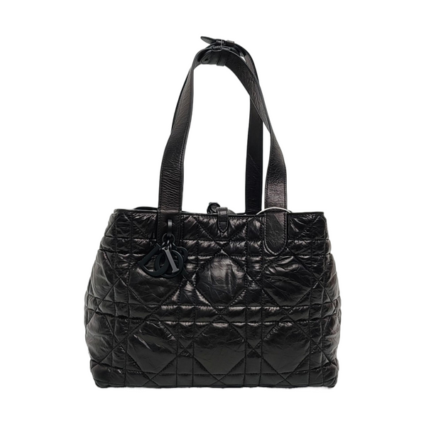 Toujours Medium Cannage Calfskin Black