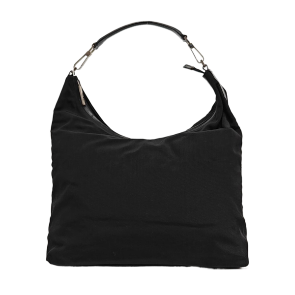 Canvas Shoulder Bag Black