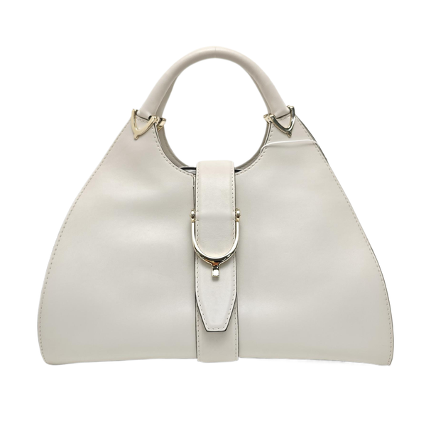 Stirrup Calfskin White