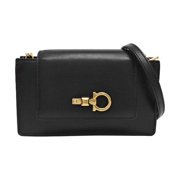 Ferragamo Studio Mini Calfskin Black