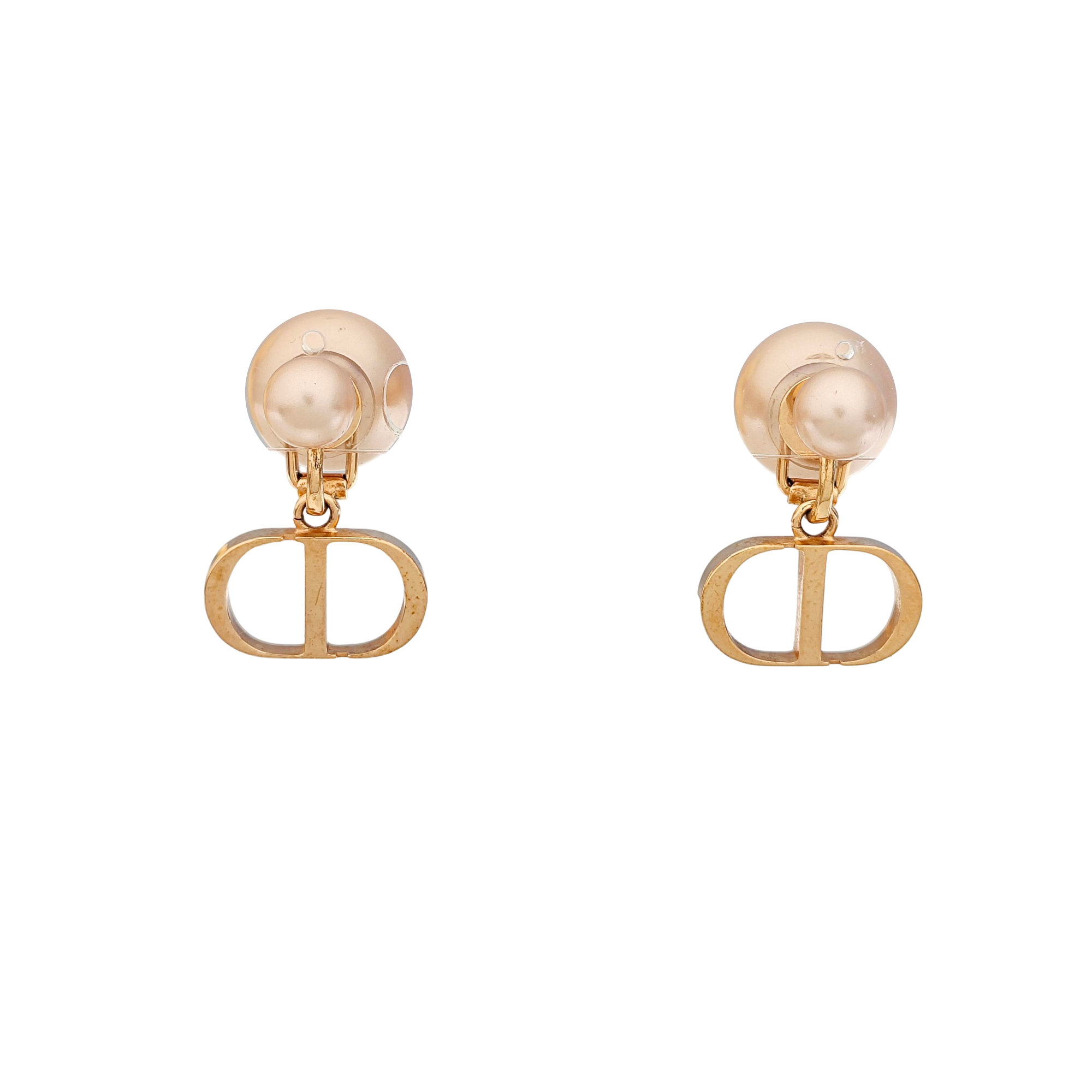 Dior Tribales Metal Pink Earrings