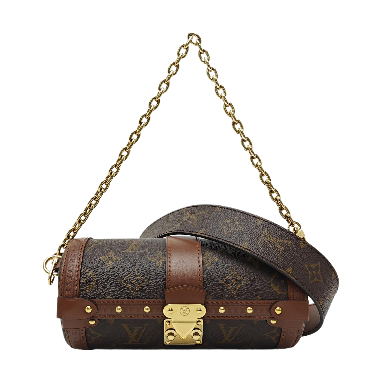 PAPILLON 19 Monogram Coated Canvas Brown