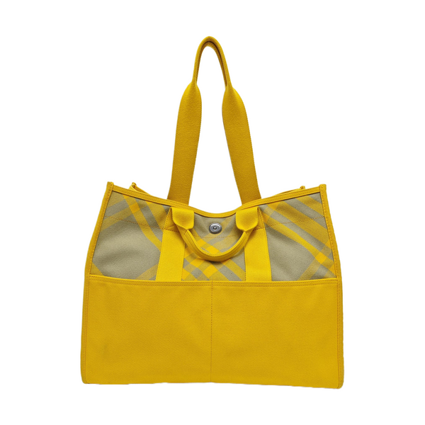 Fabric Tote Bag Yellow