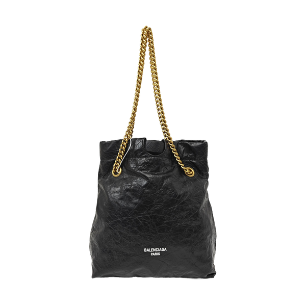Calfskin Shoulder Bag Black