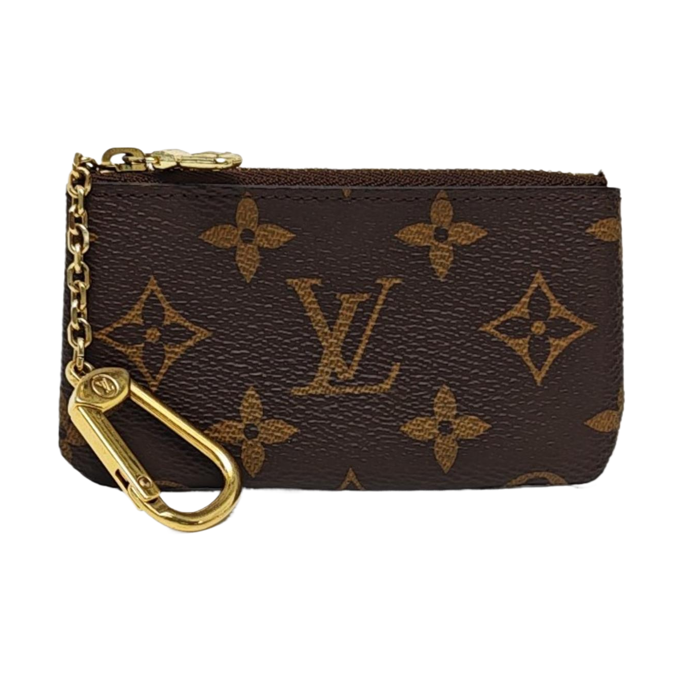 Monogram Coated Canvas Coin Purse Brown