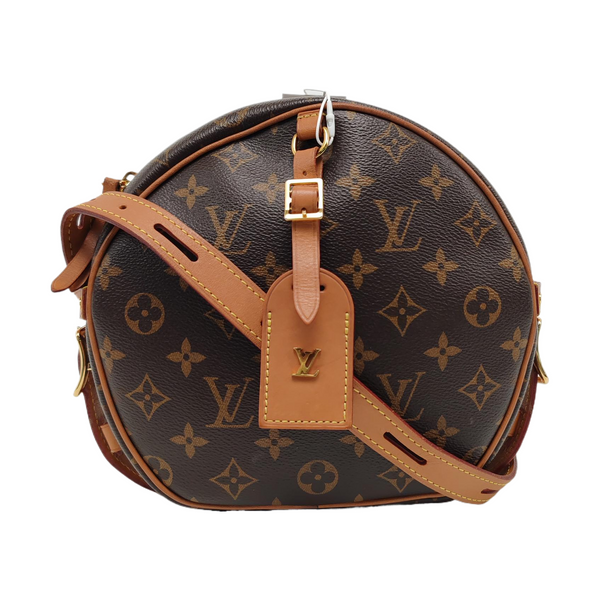 BOITE CHAPEAU MM Monogram Coated Canvas Brown