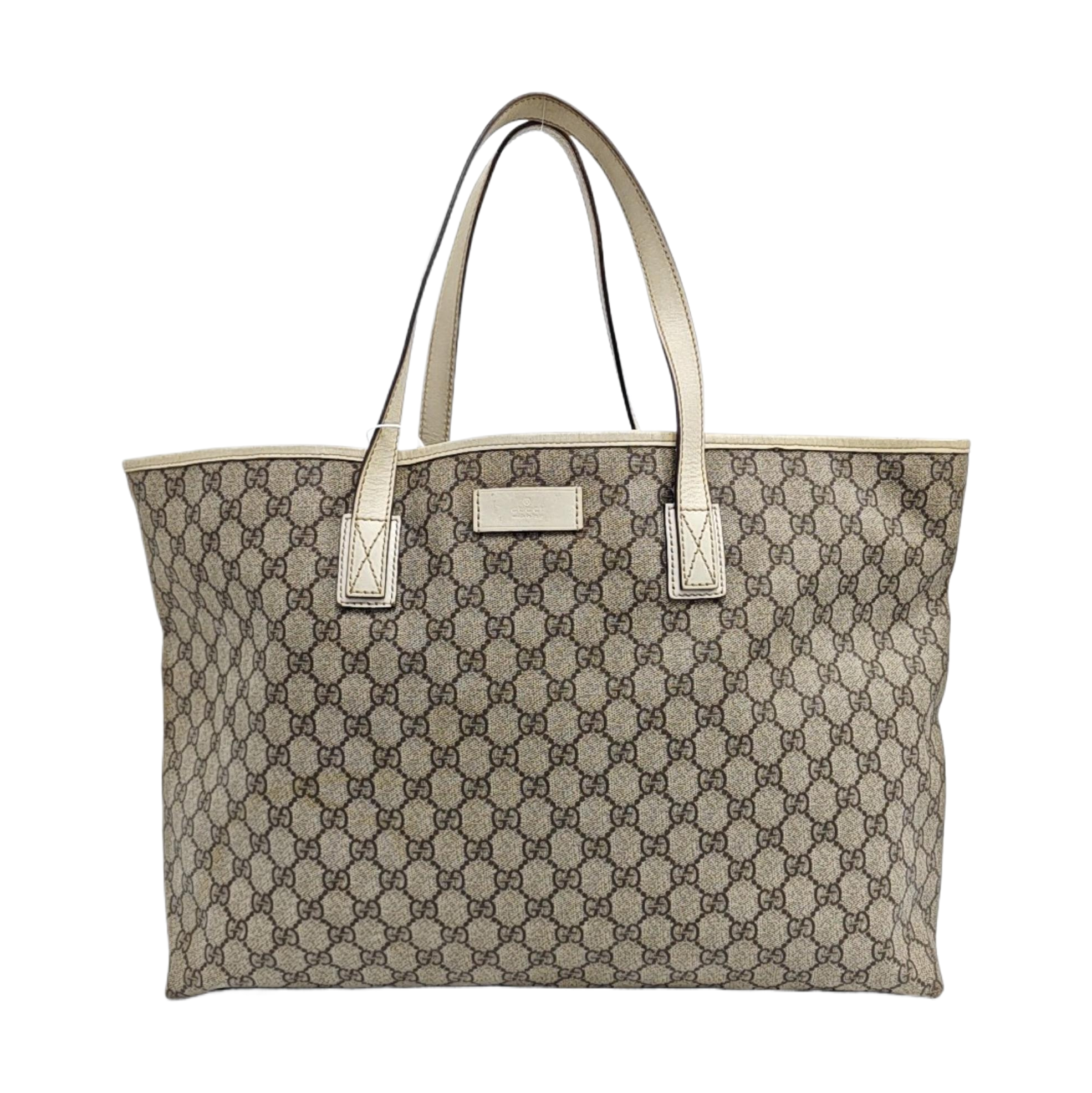 GG Imprime Monogram Coated Canvas Beige
