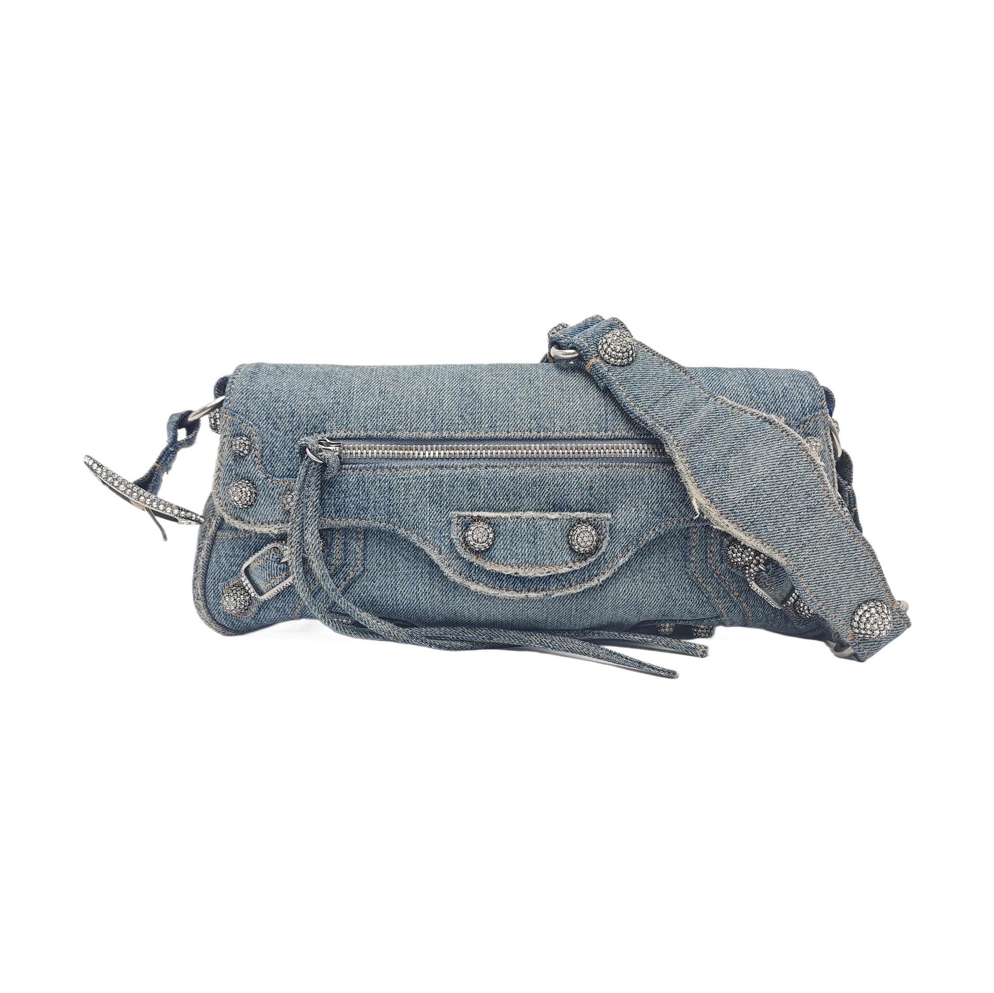 Le Cagole Small Denim Blue