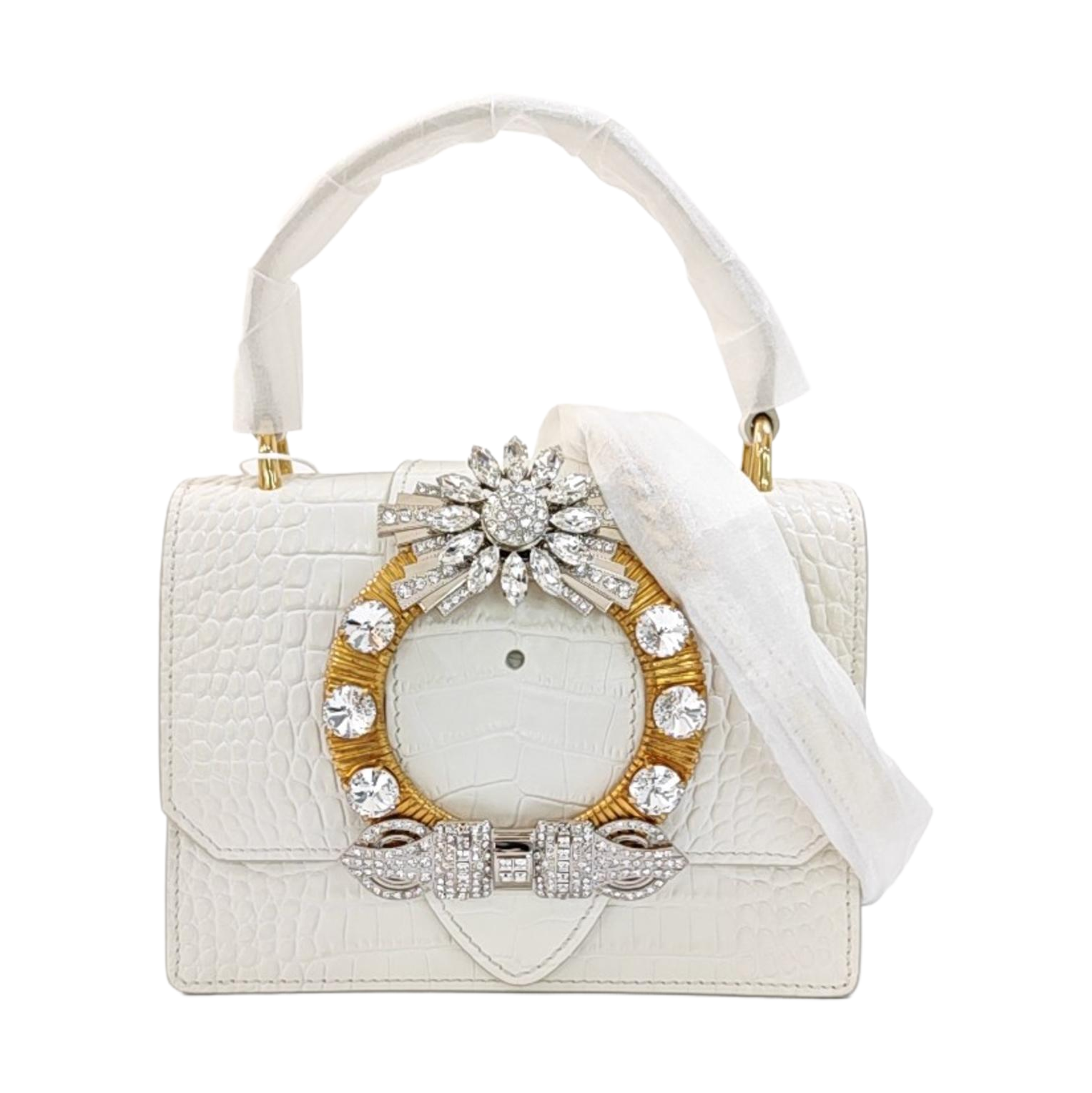 Miu Lady Calfskin White