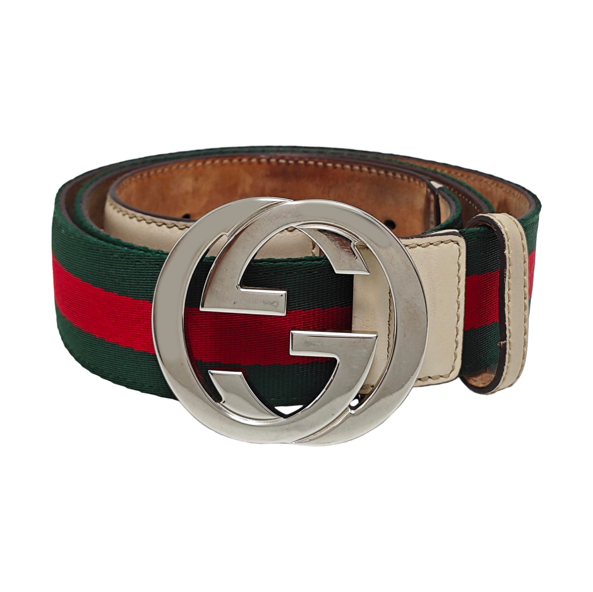 Fabric Belt Green