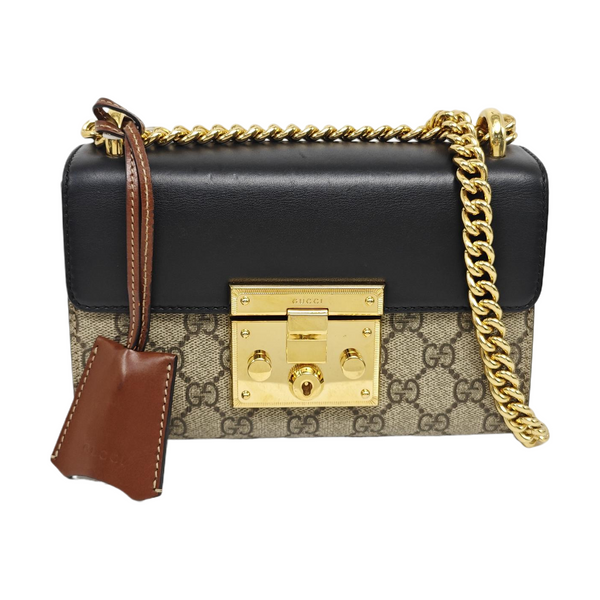 Padlock Small Monogram Coated Canvas Multicolor