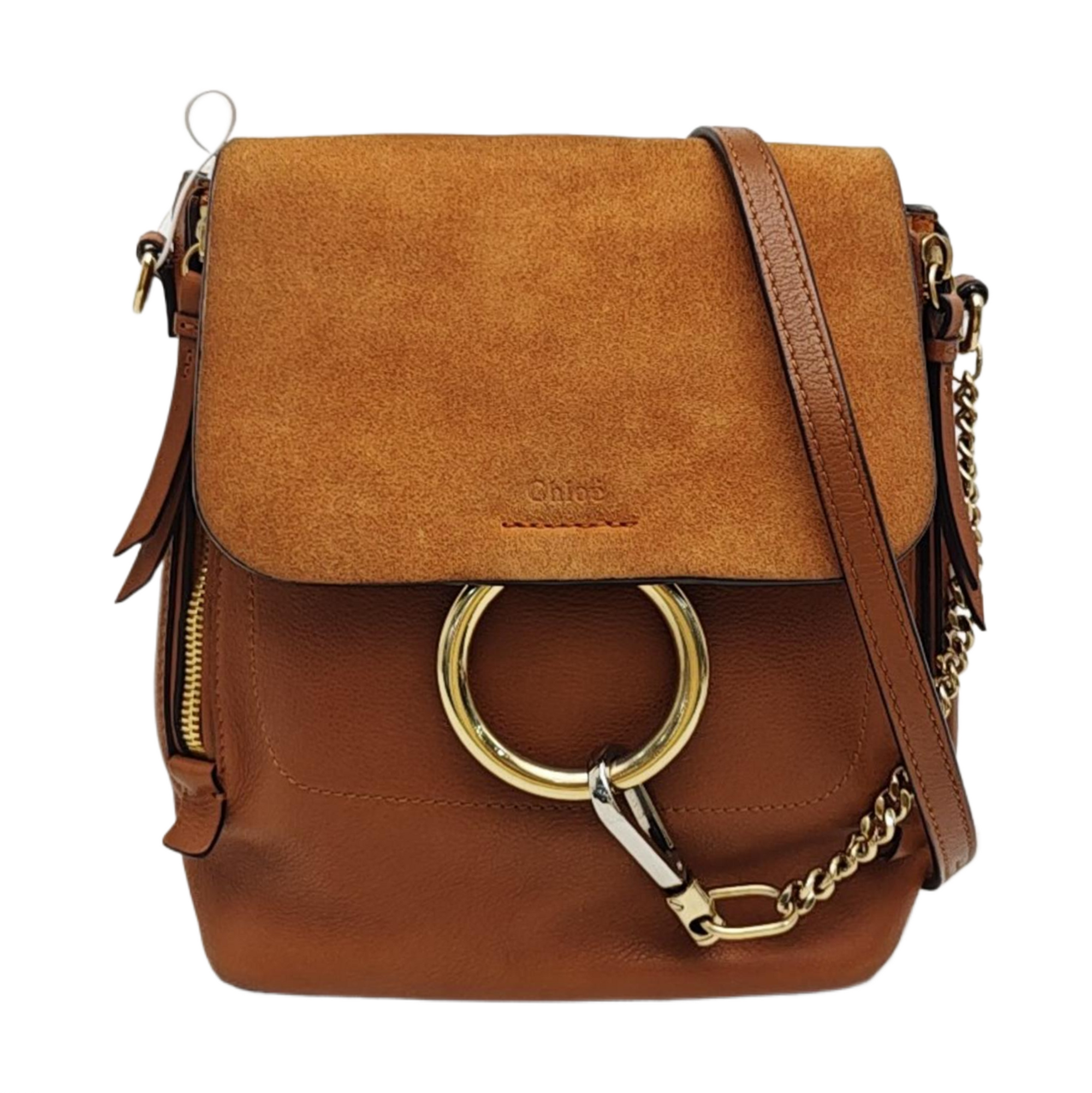Faye Small Calfskin Brown