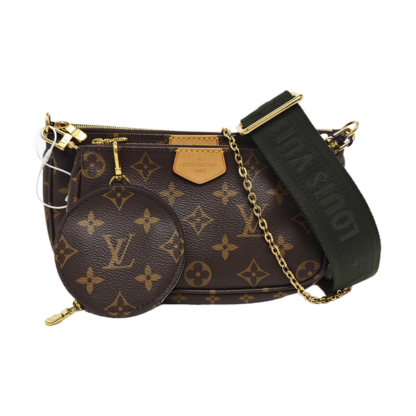 MULTI Monogram Coated Canvas Brown