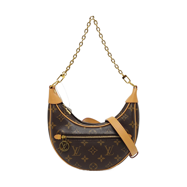 LOOP Monogram Coated Canvas Brown