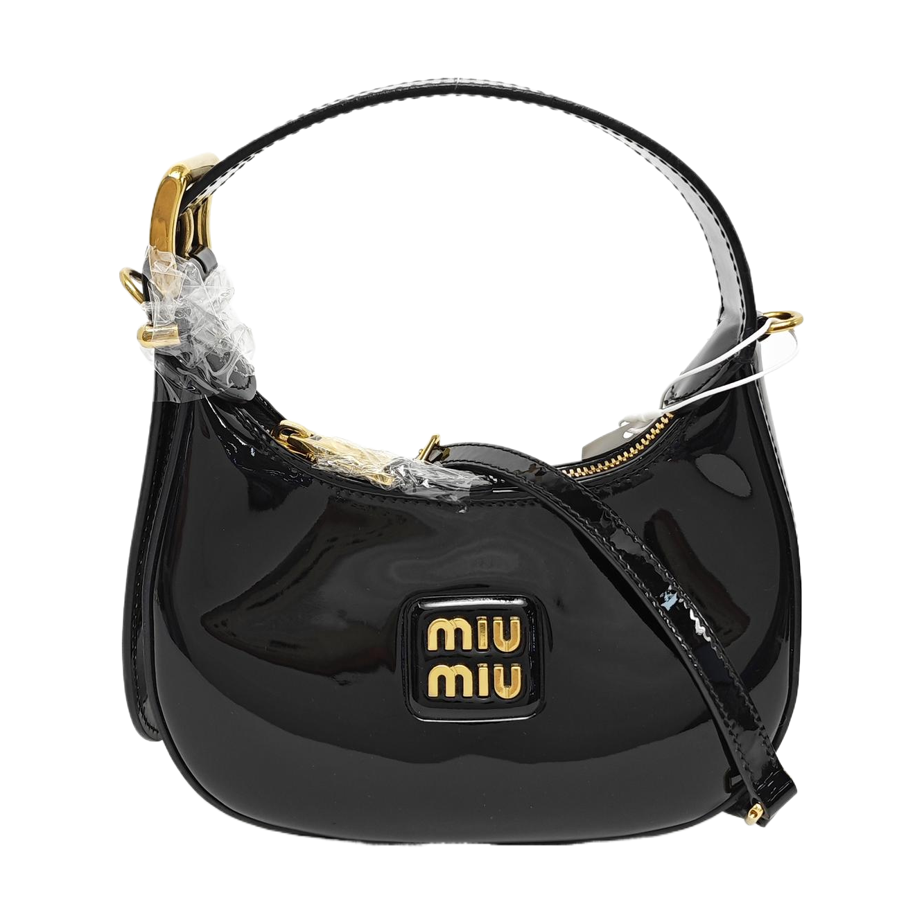 Hobo Patent Leather Black