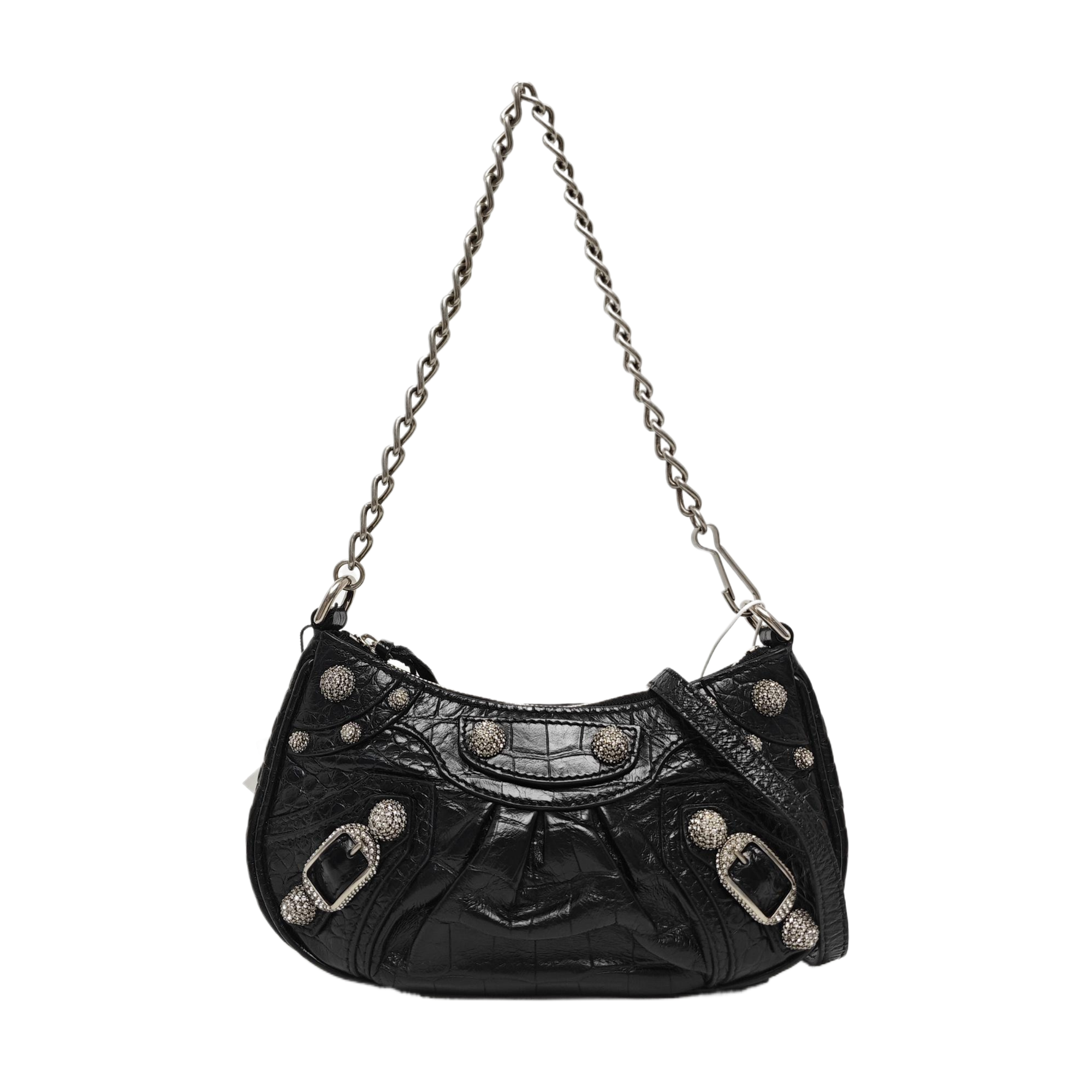 Le Cagole Mini Calfskin Black