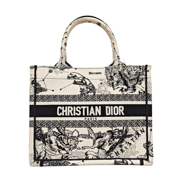 Authenticated pre-owned  Book Tote Small Canvas White - Tote Bag at Looply