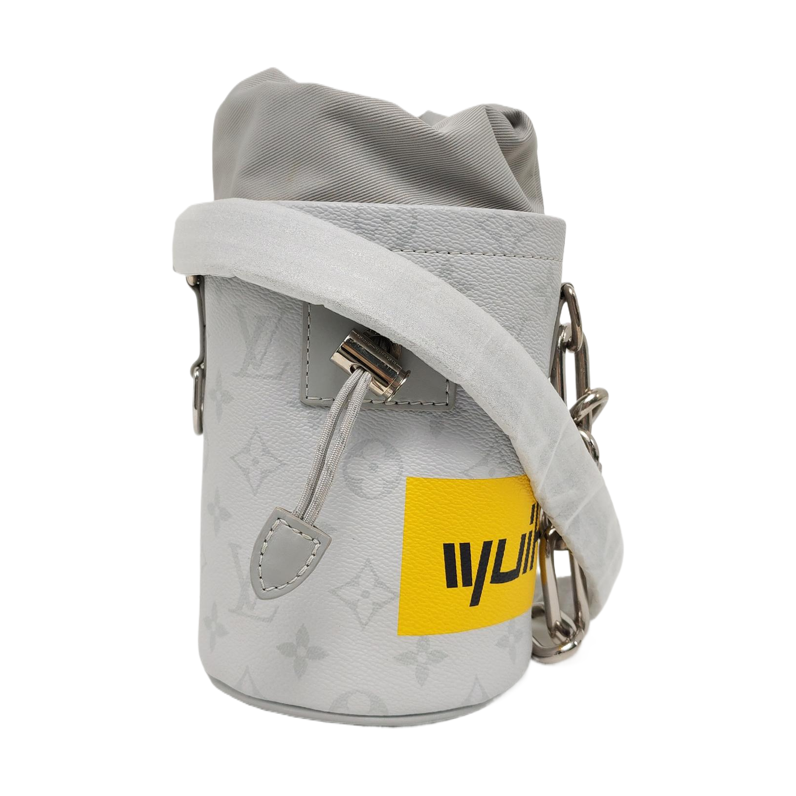 CHALK Monogram Coated Canvas Gray