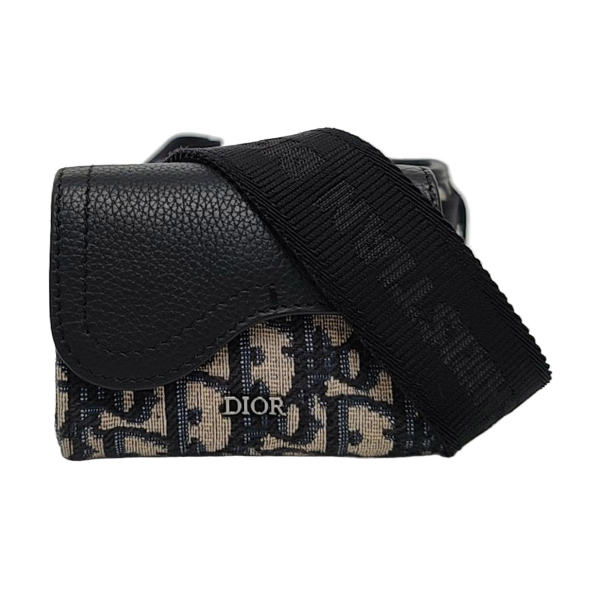Oblique Calfskin Black