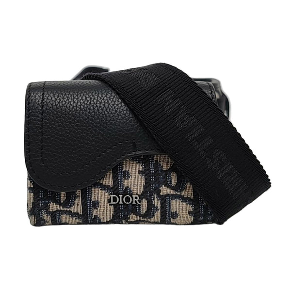 Oblique Calfskin Black