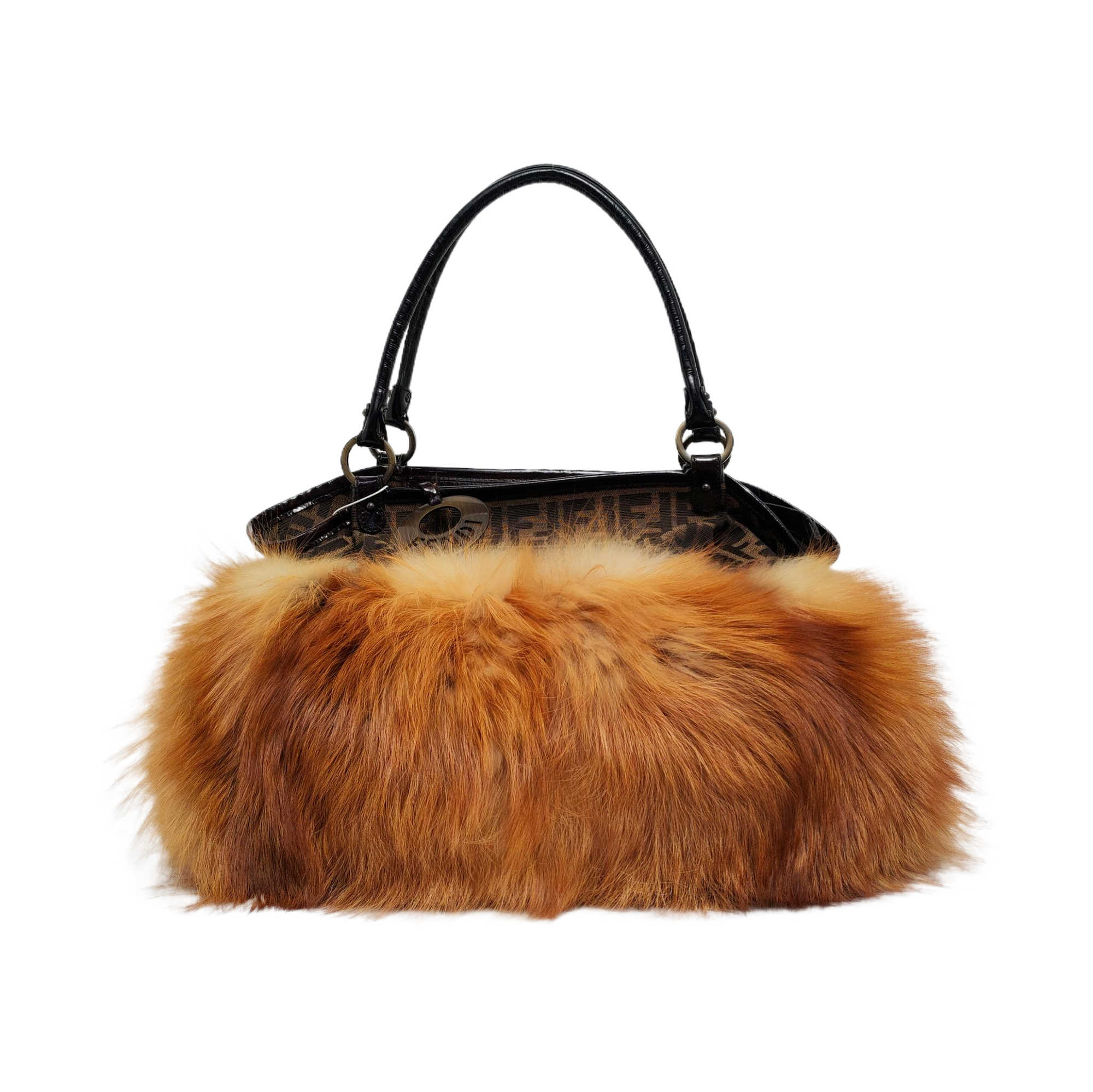 FF Tote Fur Brown