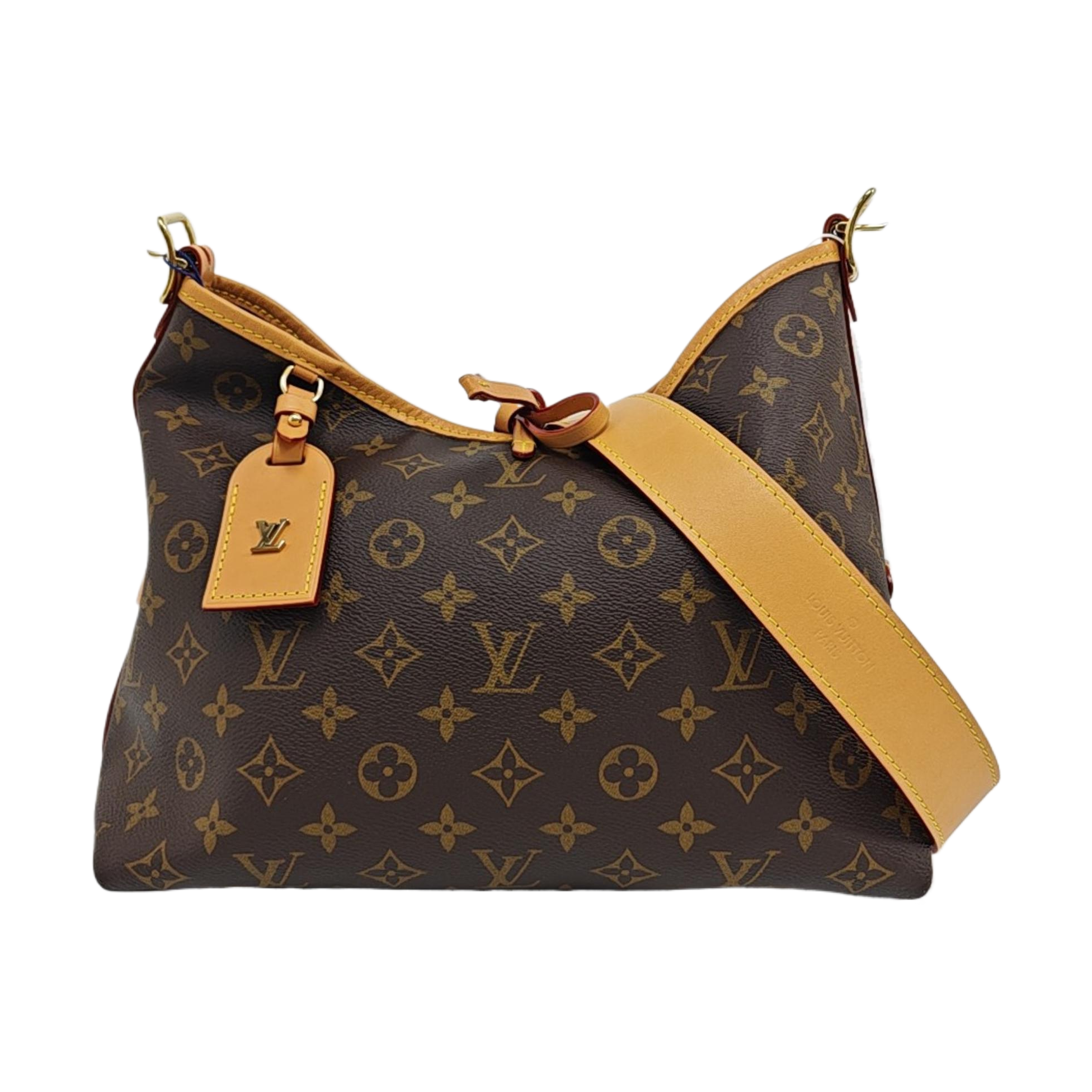 CARRYALL PM Monogram Coated Canvas Brown