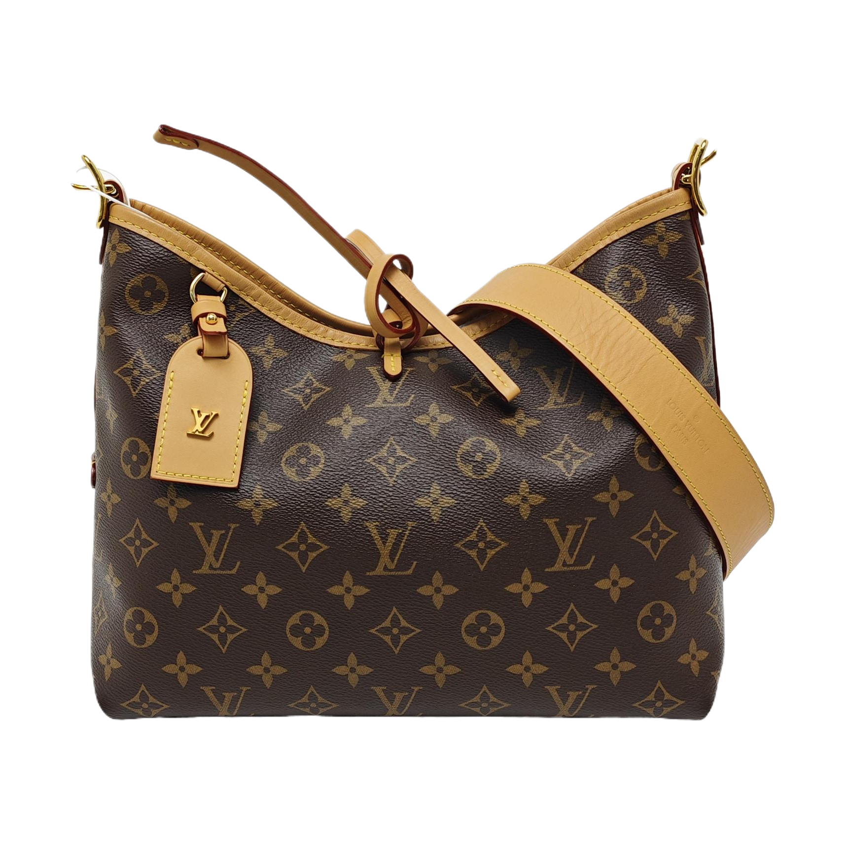 CARRYALL PM Monogram Coated Canvas Brown