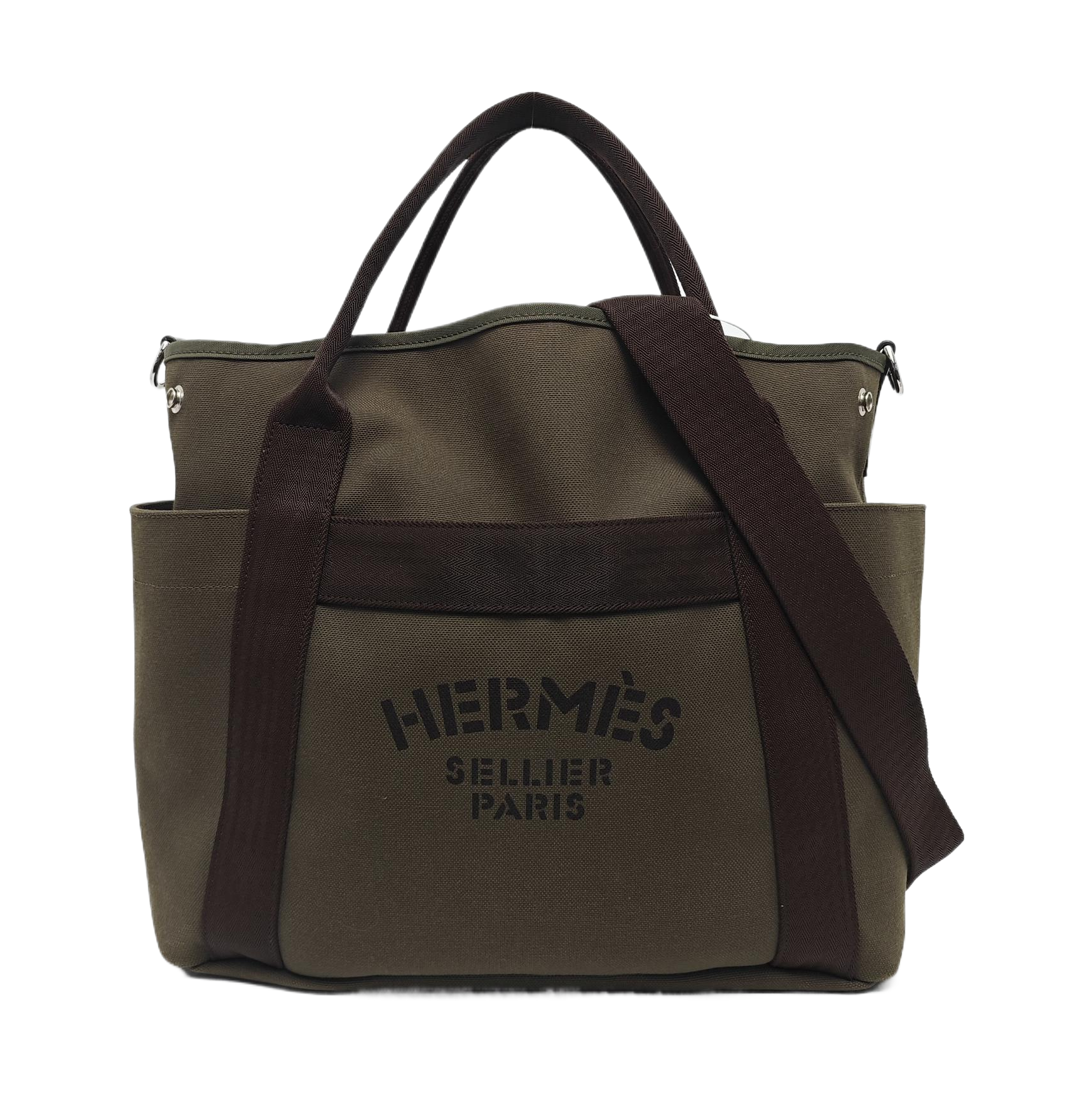 Sac De Pansage Canvas Green