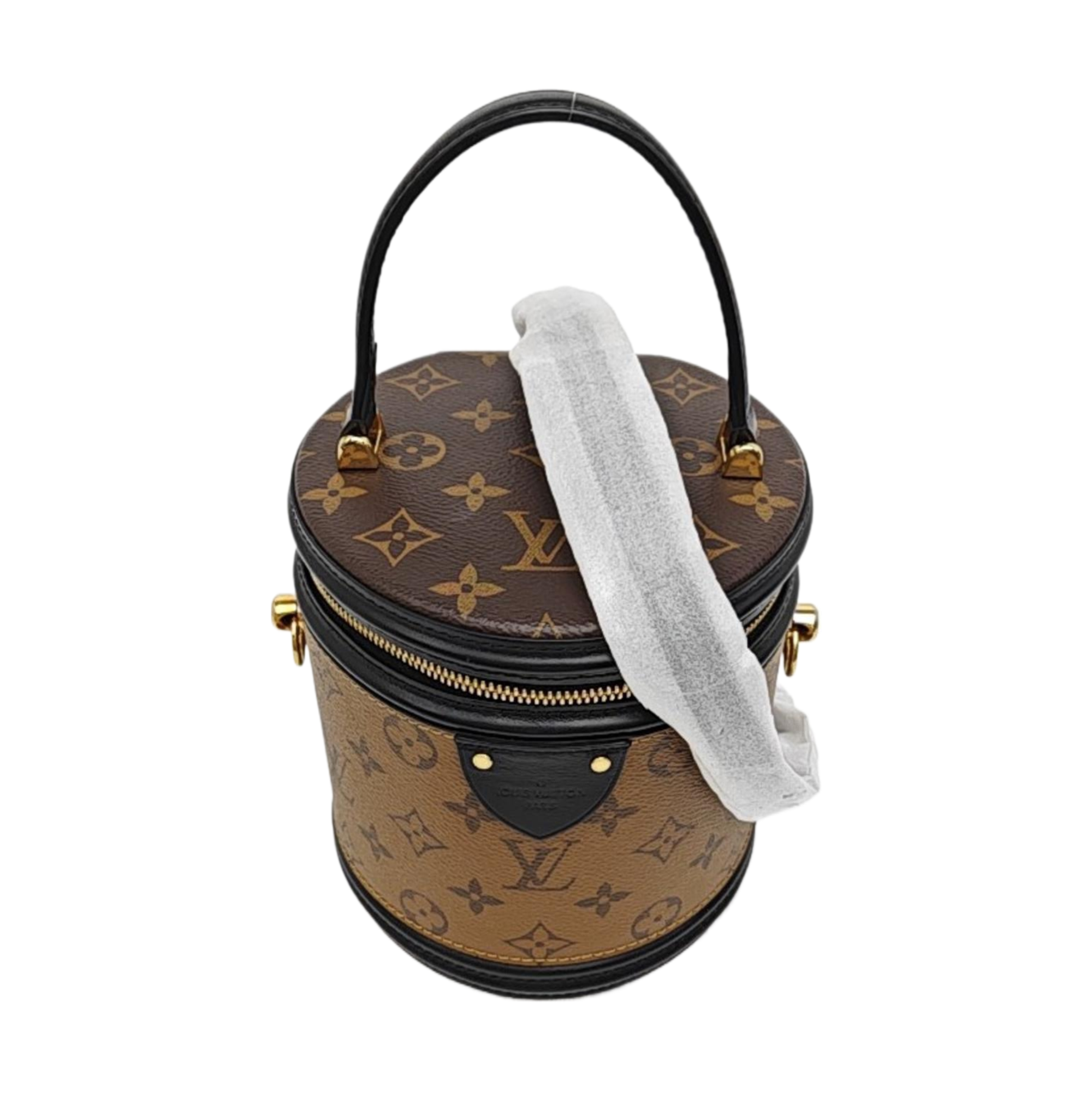 CANNES PM Monogram Coated Canvas Brown