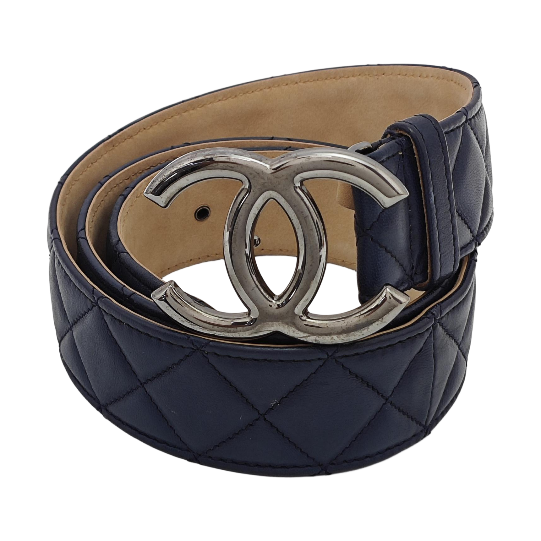 Leather Belt Blue