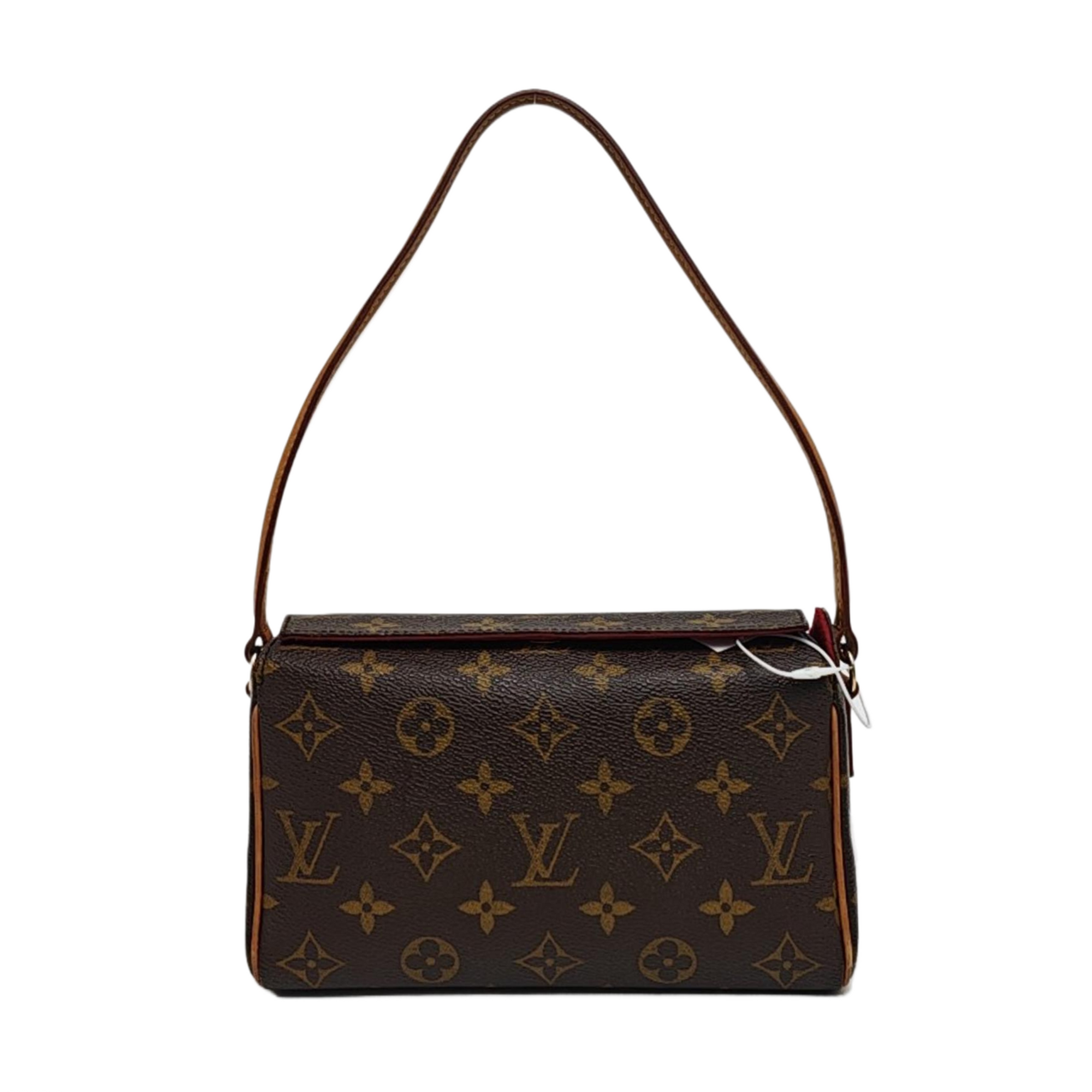 RECITAL Monogram Coated Canvas Brown