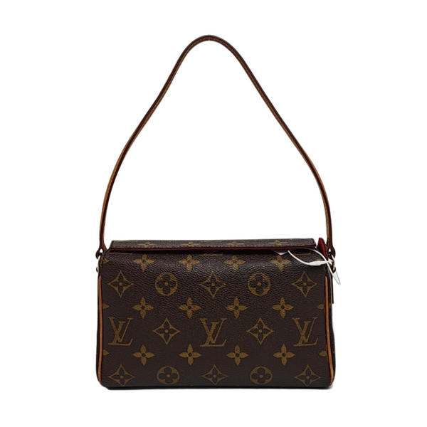 RECITAL Monogram Coated Canvas Brown