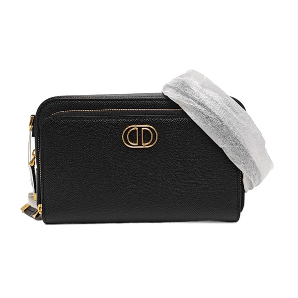 Calfskin Shoulder Bag Black
