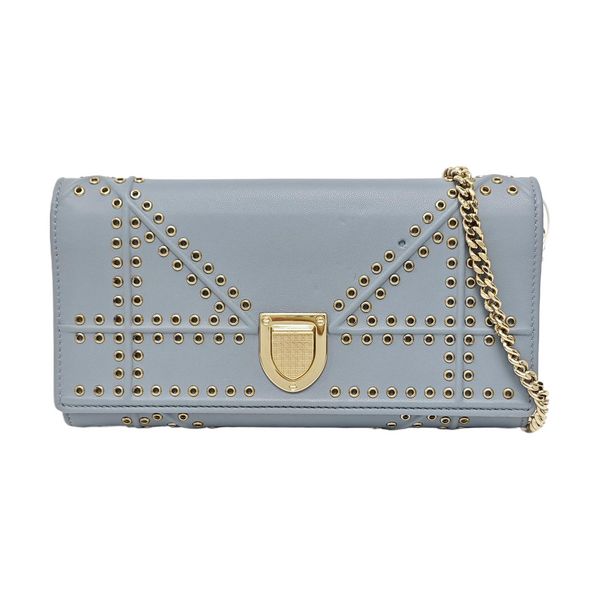 Diorama Small Calfskin Blue