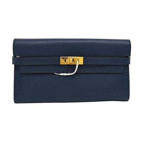Kelly 20 Epsom Blue Wallet
